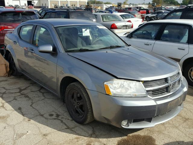 1B3LC56D89N570292 - 2009 DODGE AVENGER GRAY photo 1