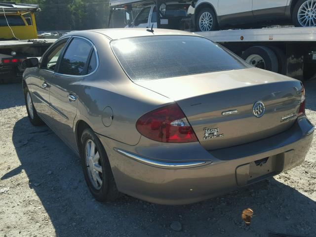 2G4WD582461176138 - 2006 BUICK LACROSSE C GOLD photo 3