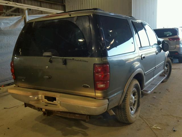 1FMRU1762YLB38379 - 2000 FORD EXPEDITION GREEN photo 4