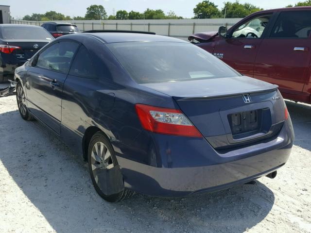2HGFG12909H533662 - 2009 HONDA CIVIC EXL Mavi foto 3