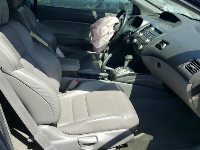 2HGFG12909H533662 - 2009 HONDA CIVIC EXL Mavi foto 5