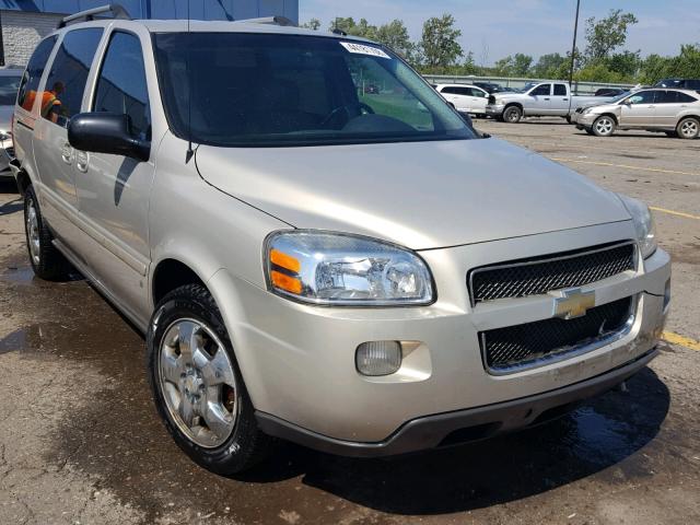 1GNDV33187D144639 - 2007 CHEVROLET UPLANDER L TAN photo 1