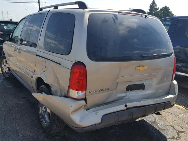 1GNDV33187D144639 - 2007 CHEVROLET UPLANDER L 棕色 照片 3
