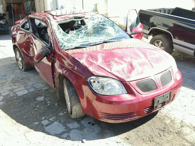 1G2AS18H997209759 - 2009 PONTIAC G5 MAROON photo 1