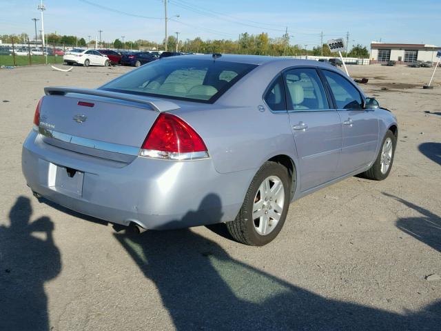 2G1WC581869369577 - 2006 CHEVROLET IMPALA SILVER photo 4