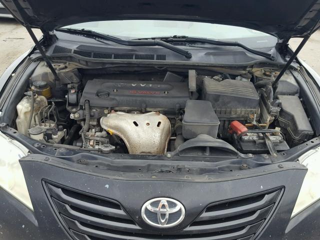 4T1BE46KX9U844705 - 2009 TOYOTA CAMRY BLACK photo 7