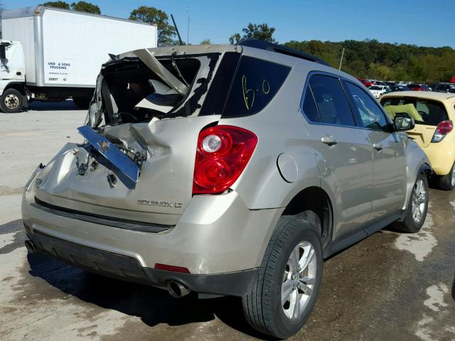 2GNFLDE35D6336808 - 2013 CHEVROLET EQUINOX LT SILVER photo 4