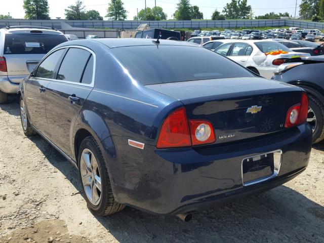 1G1ZH57N994220637 - 2009 CHEVROLET MALIBU 1LT BLUE photo 3