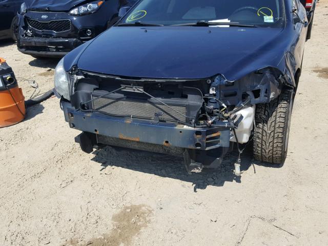 1G1ZH57N994220637 - 2009 CHEVROLET MALIBU 1LT BLUE photo 9