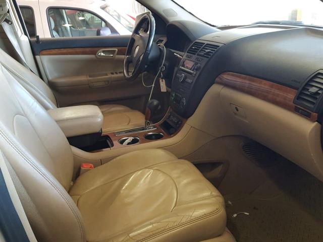 5GZER23758J162999 - 2008 SATURN OUTLOOK XR თეთრი ფოტო 5