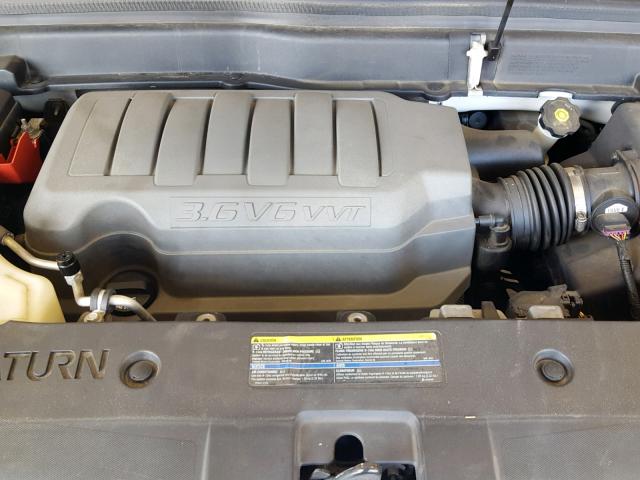 5GZER23758J162999 - 2008 SATURN OUTLOOK XR თეთრი ფოტო 7