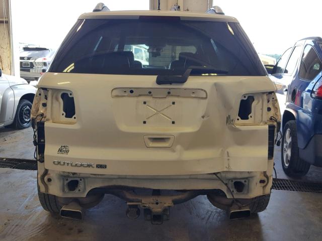 5GZER23758J162999 - 2008 SATURN OUTLOOK XR თეთრი ფოტო 9