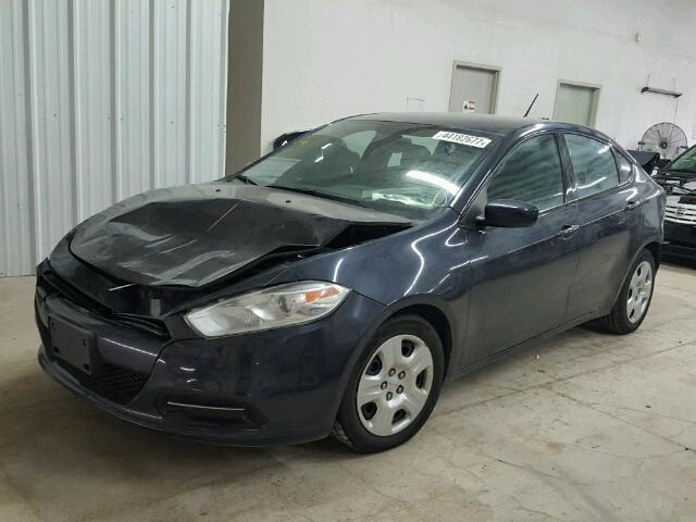 1C3CDFAA2ED746109 - 2014 DODGE DART SE CHARCOAL photo 2