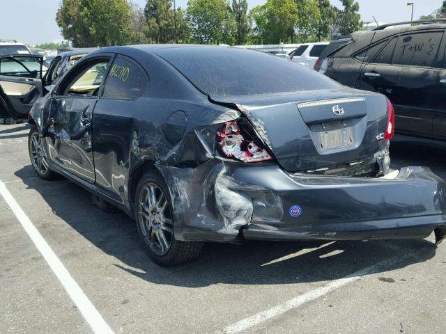 JTKDE177270193153 - 2007 TOYOTA SCION TC 石墨色 照片 3