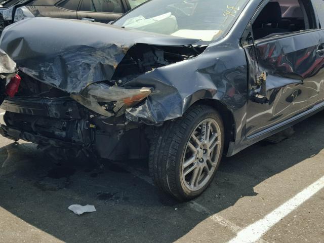 JTKDE177270193153 - 2007 TOYOTA SCION TC 石墨色 照片 9