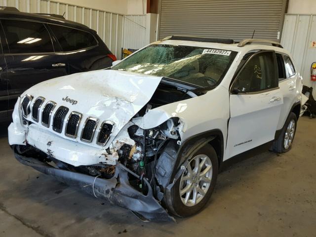 1C4PJLCS2GW159460 - 2016 JEEP CHEROKEE L WHITE photo 2