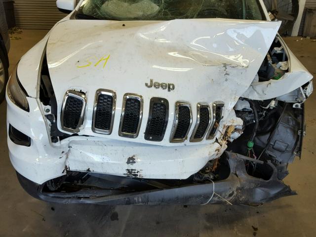 1C4PJLCS2GW159460 - 2016 JEEP CHEROKEE L WHITE photo 7