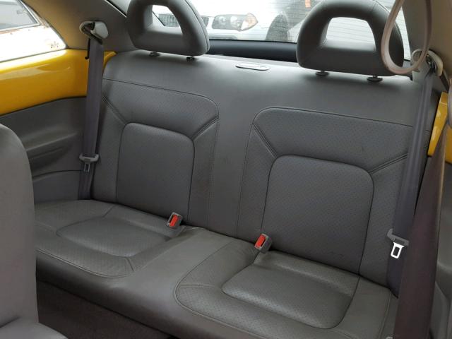 3VWCD21C6YM478807 - 2000 VOLKSWAGEN NEW BEETLE 黄色 照片 6