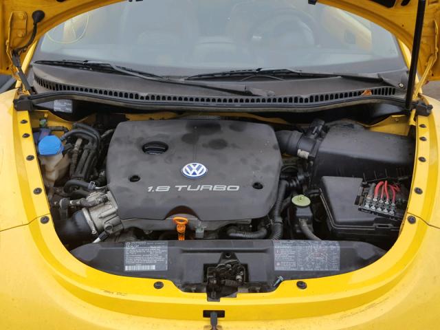 3VWCD21C6YM478807 - 2000 VOLKSWAGEN NEW BEETLE 黄色 照片 7