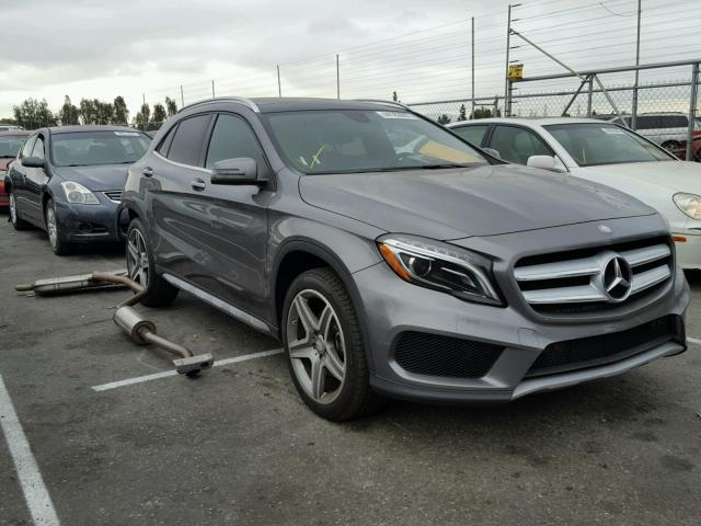 WDCTG4EB2FJ132846 - 2015 MERCEDES-BENZ GLA 250 GRAY photo 1