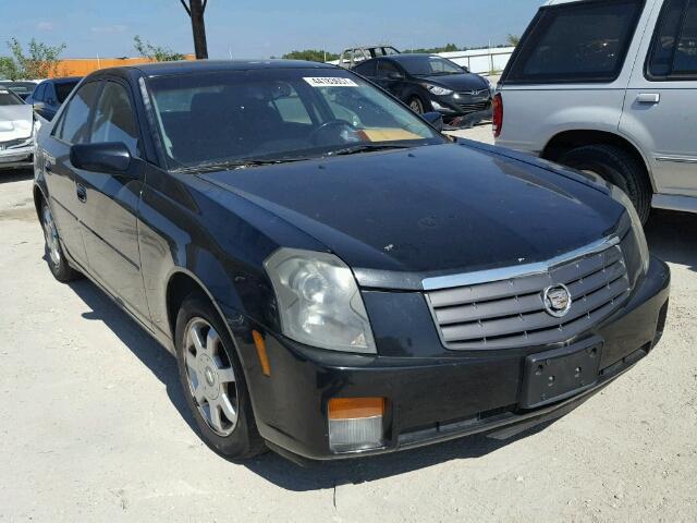 1G6DM57NX30169292 - 2003 CADILLAC CTS BLACK photo 1