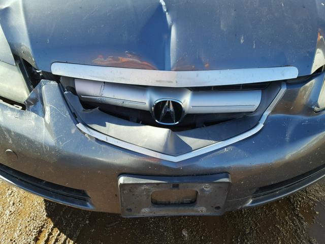 19UUA66216A022846 - 2006 ACURA 3.2TL GRAY photo 9