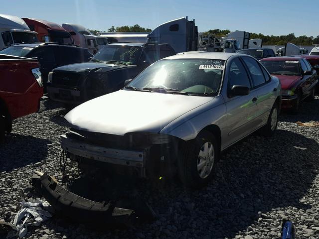 1G1JC52FX37172096 - 2003 CHEVROLET CAVALIER SILVER photo 2