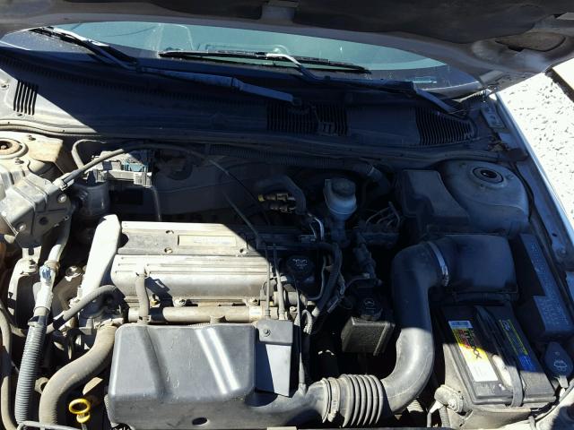 1G1JC52FX37172096 - 2003 CHEVROLET CAVALIER SILVER photo 7