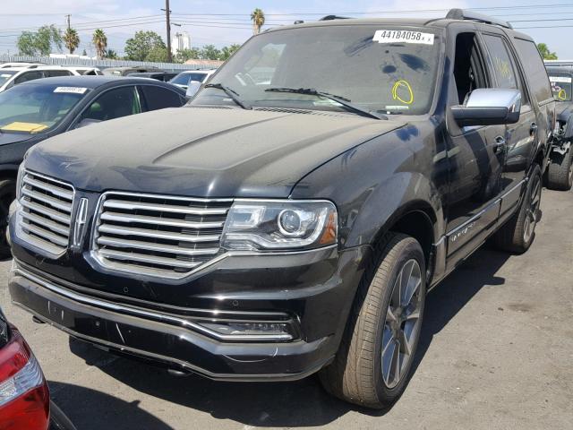 5LMJJ2KT1GEL06747 - 2016 LINCOLN NAVIGATOR BLACK photo 2