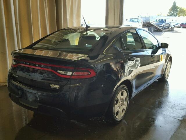 1C3CDFAA2DD306681 - 2013 DODGE DART BLUE photo 4