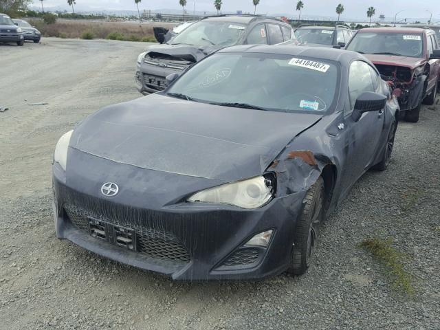 JF1ZNAA16D2700739 - 2013 TOYOTA SCION FR-S CHARCOAL photo 2