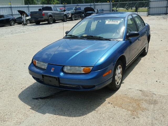 1G8ZH52842Z118786 - 2002 SATURN SL1 BLUE photo 2