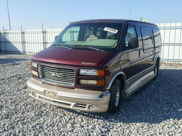 1GDFG15R6Y1265414 - 2000 GMC SAVANA RV RED photo 2