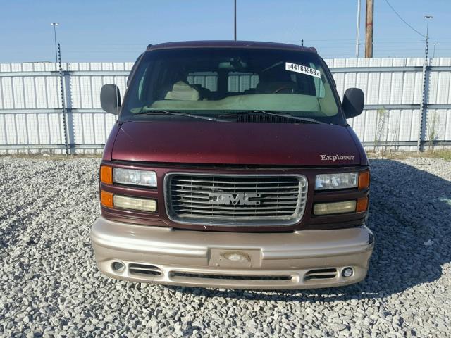 1GDFG15R6Y1265414 - 2000 GMC SAVANA RV RED photo 9