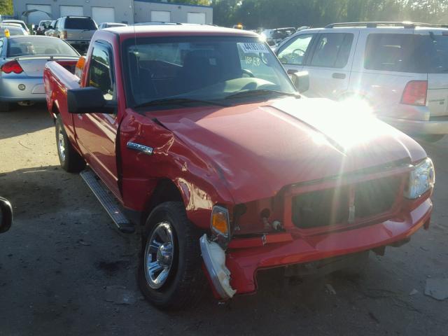 1FTYR10D89PA44754 - 2009 FORD RANGER RED photo 1