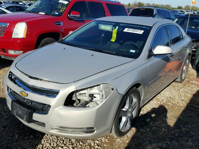 1G1ZC5E02CF261886 - 2012 CHEVROLET MALIBU 1LT GOLD photo 2