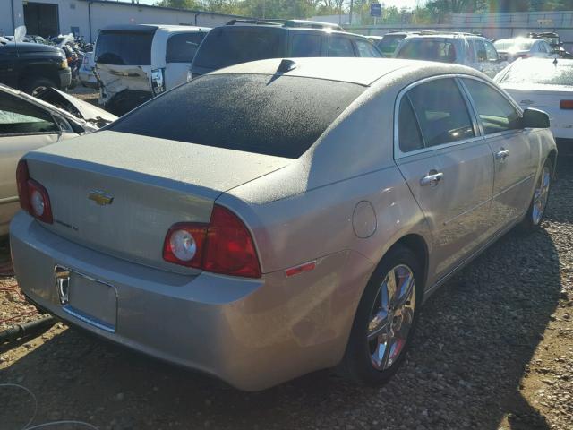 1G1ZC5E02CF261886 - 2012 CHEVROLET MALIBU 1LT 金色 照片 4