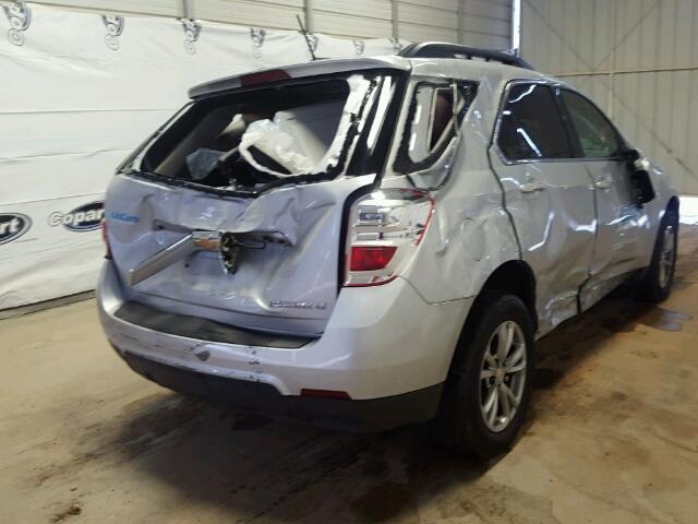 2GNALCEK5G6331818 - 2016 CHEVROLET EQUINOX LT SILVER photo 4