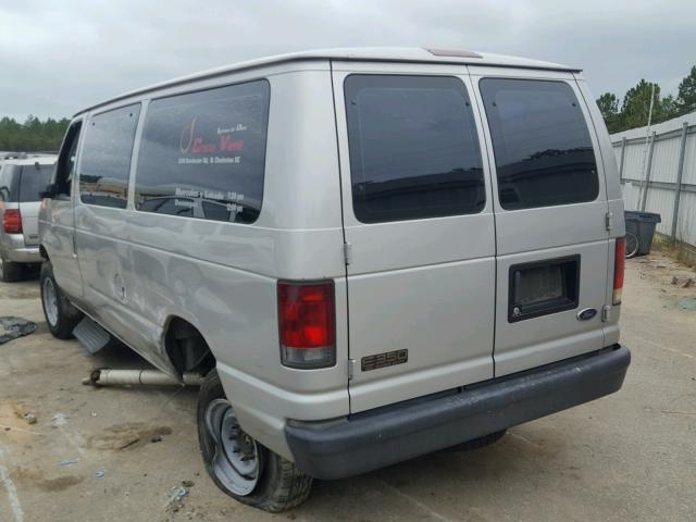 1FBNE31L03HA81514 - 2003 FORD ECONOLINE SILVER photo 3