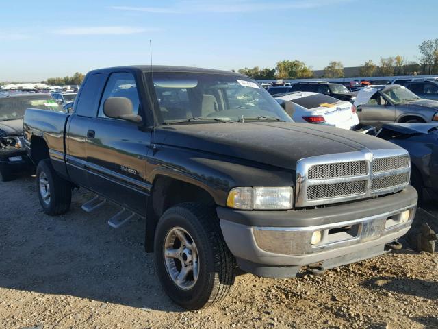 3B7HF13Z11G175565 - 2001 DODGE RAM 1500 BLACK photo 1