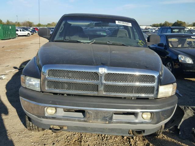 3B7HF13Z11G175565 - 2001 DODGE RAM 1500 BLACK photo 9