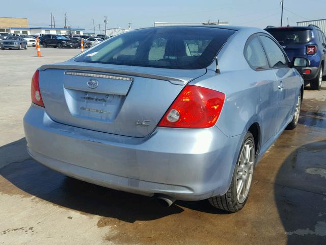 JTKDE177070151337 - 2007 TOYOTA SCION TC 蓝色 照片 4