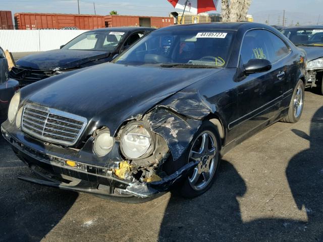 WDBLJ65G9XF051988 - 1999 MERCEDES-BENZ CLK BLACK photo 2