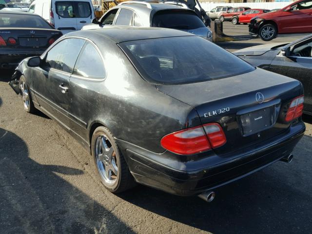 WDBLJ65G9XF051988 - 1999 MERCEDES-BENZ CLK BLACK photo 3