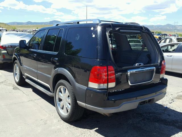 5LMEU68H34ZJ26628 - 2004 LINCOLN AVIATOR 黑色 照片 3
