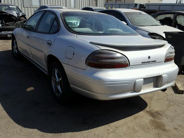 1G2WK52J61F268884 - 2001 PONTIAC GRAND PRIX Сріблястий фото 3