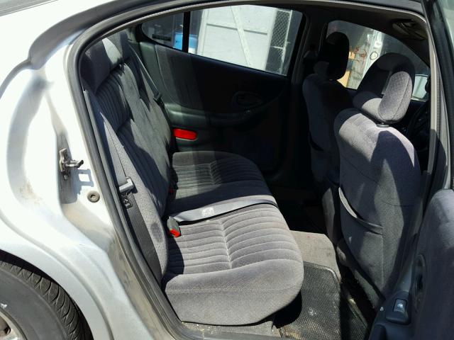 1G2WK52J61F268884 - 2001 PONTIAC GRAND PRIX Сріблястий фото 6