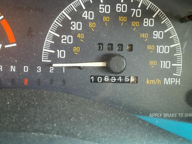 1G2WK52J61F268884 - 2001 PONTIAC GRAND PRIX Сріблястий фото 8