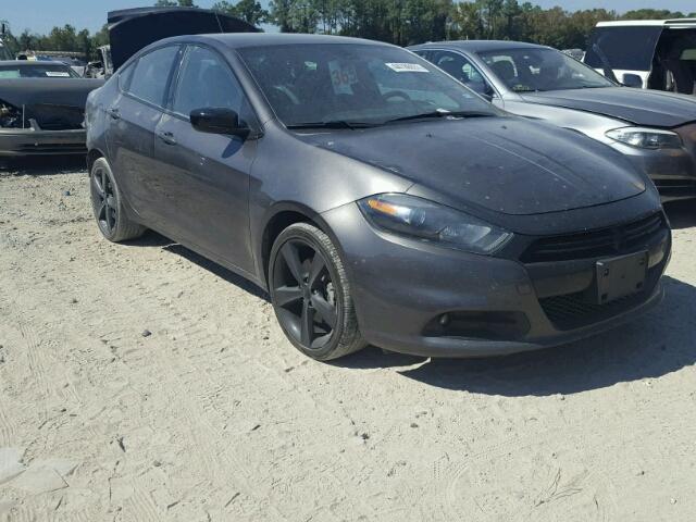 1C3CDFBB9FD345844 - 2015 DODGE DART SXT GRAY photo 1