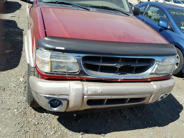 1FMZU84P4YZC63225 - 2000 FORD EXPLORER E RED photo 7